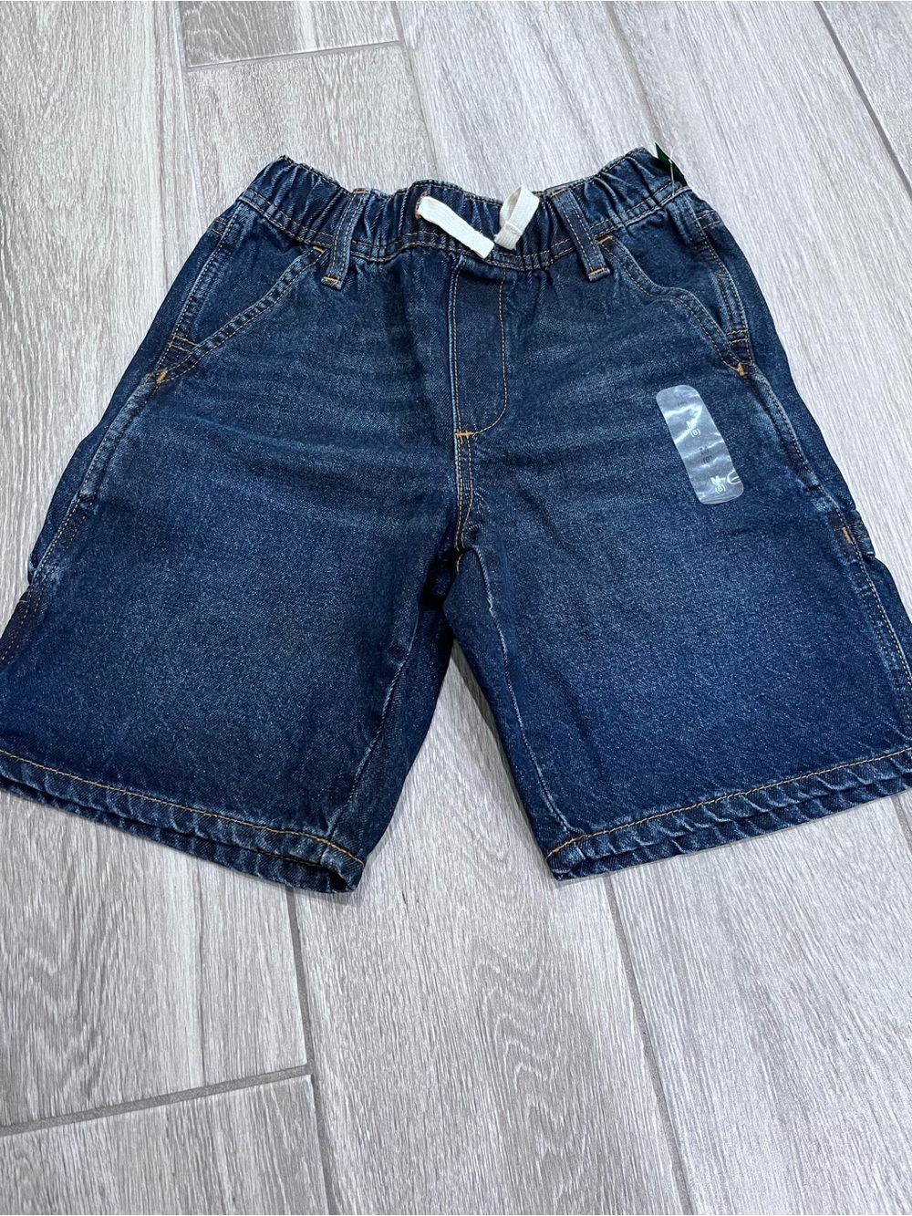 GAP Dark Blue Denim Pull-On Shorts